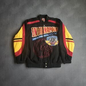 2011 Indianapolis Daytona 500 100 Year Anniversary AOP Jacket Large